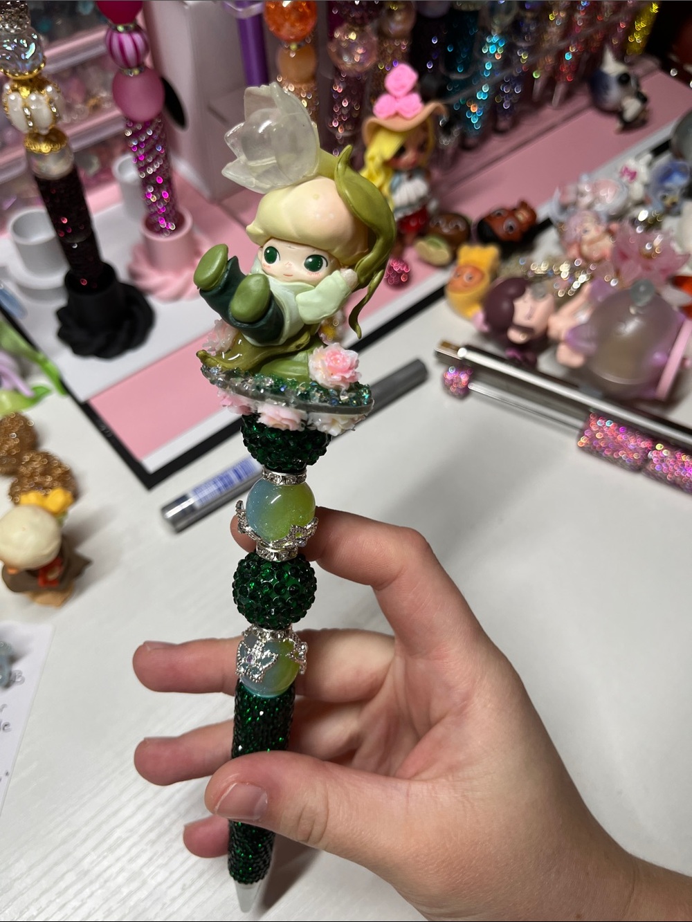 Dimoo beaded pen